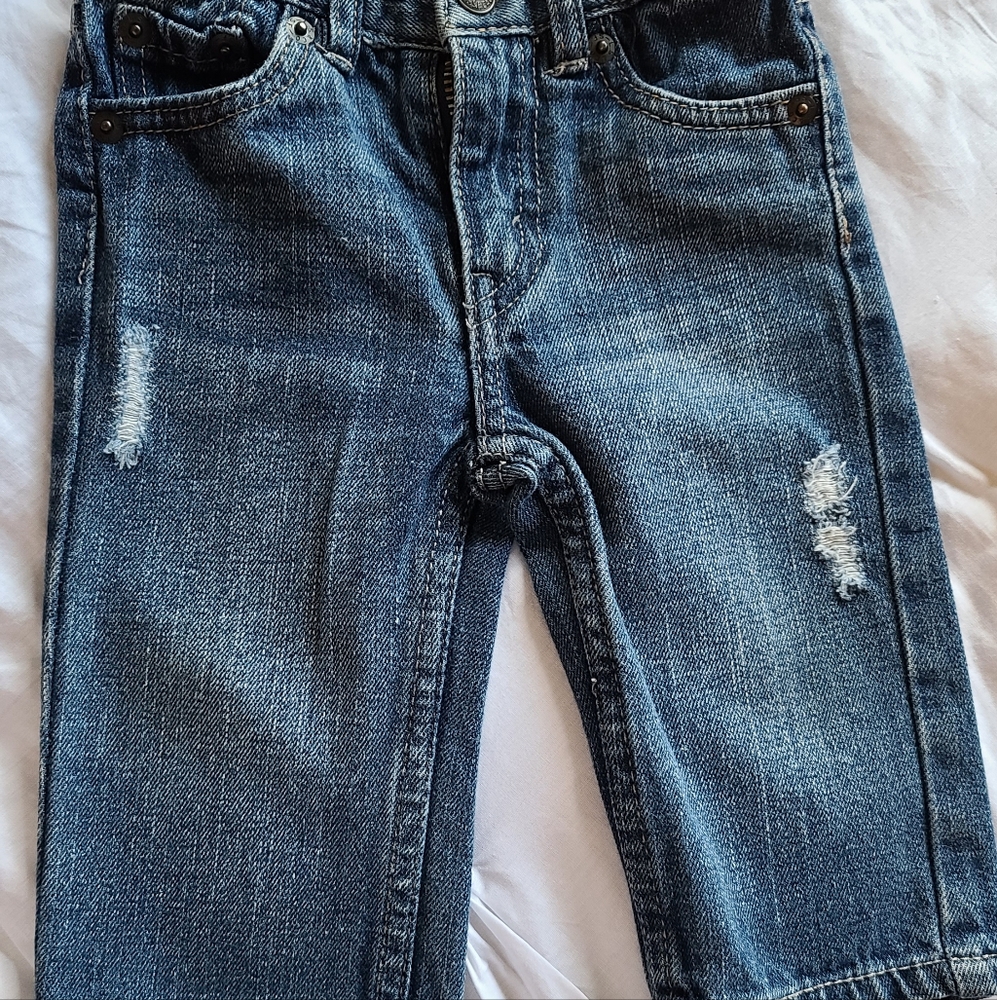 505 Regular Levi's Baby Boy Jeans in Dark Wash 3-6 months